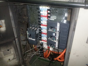 Newly fitted breakers