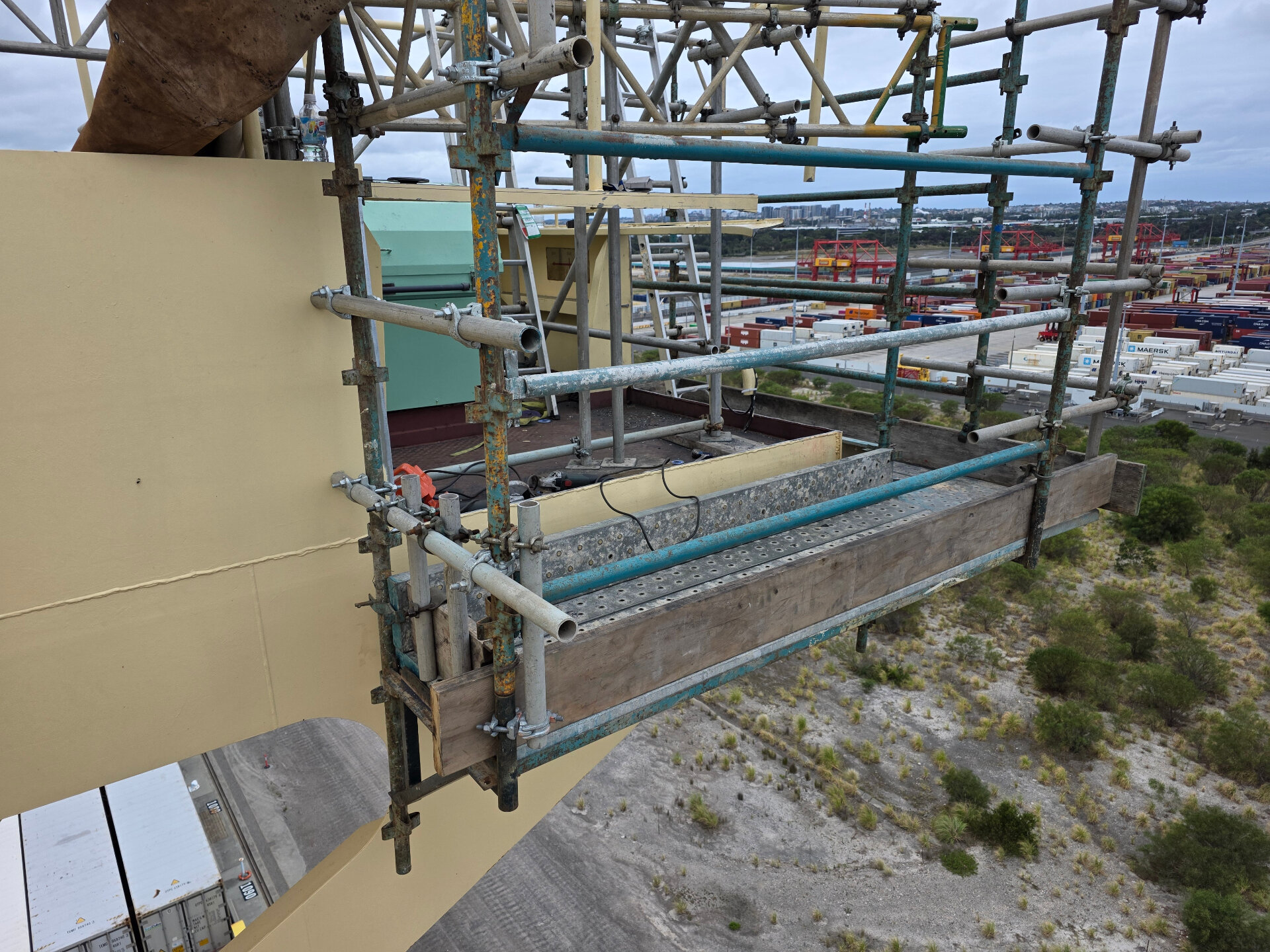 Bridge wing repair
