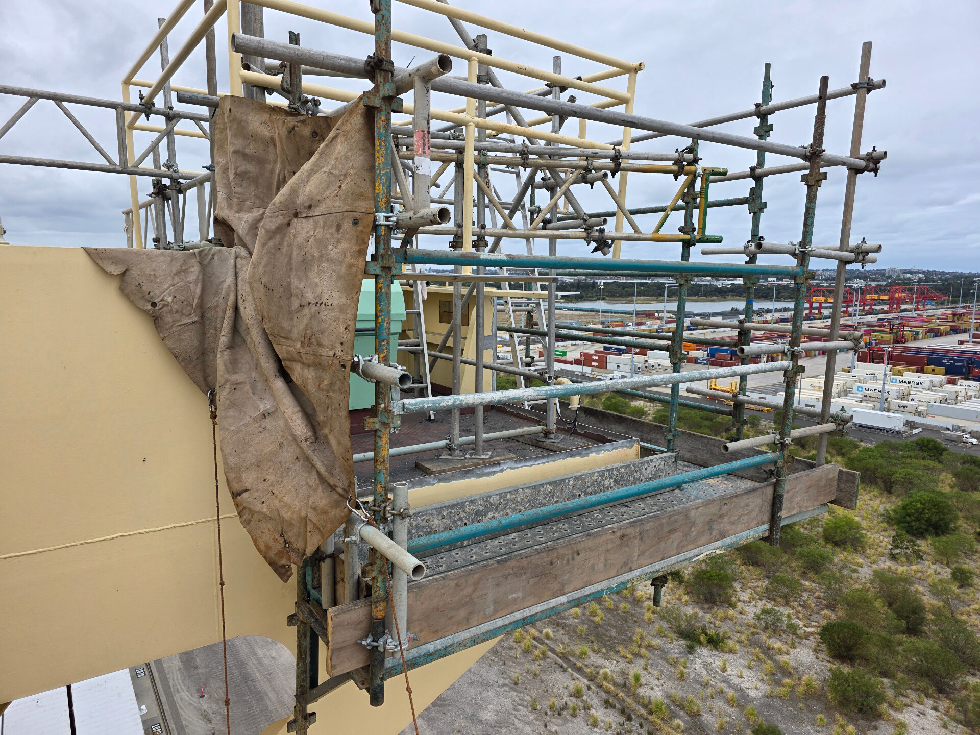 Bridge wing repair